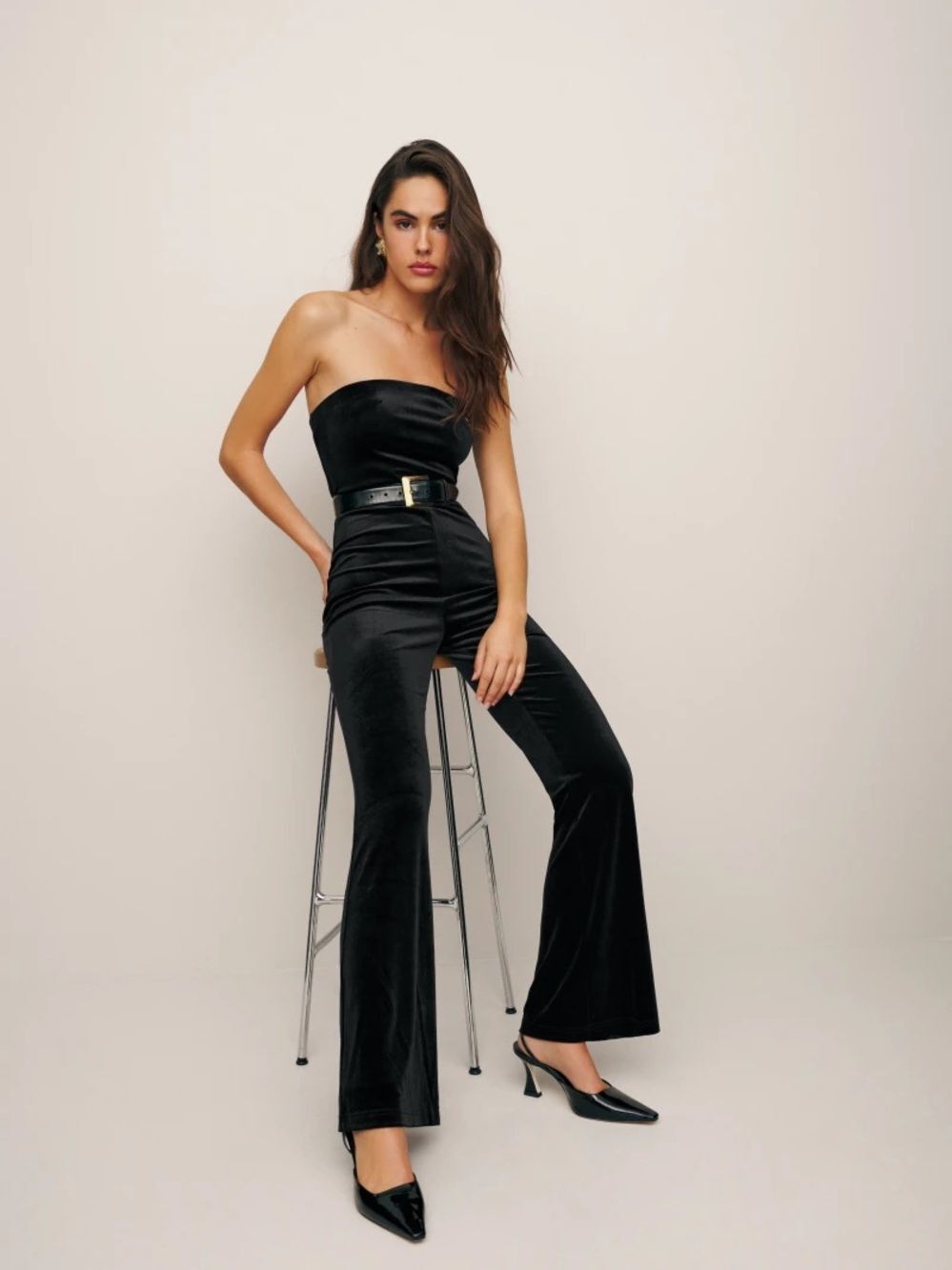 Reformation Romy Knit Jumpsuit